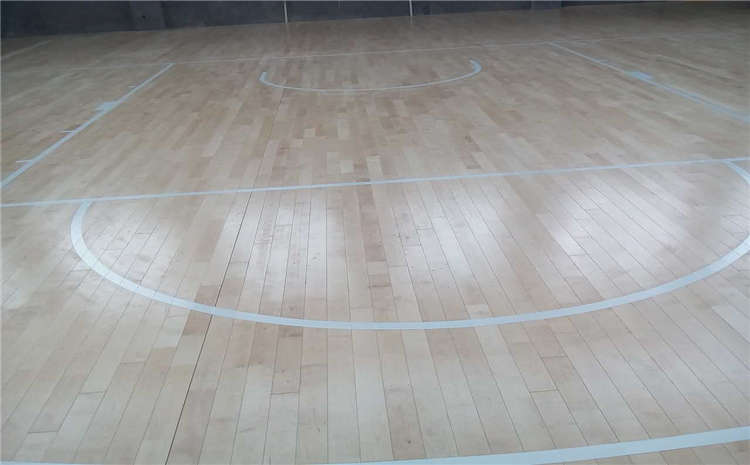 指接板羽毛球館木地板一平米價格